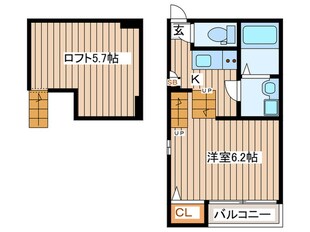 ハーモニーテラス西中田Ⅲの物件間取画像